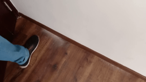 Squeaky wooden floor