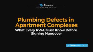 Plumbing Defects in Apartment Complexes That Most RWAs Often Overlook
